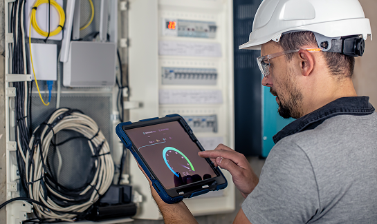 we work with power companies to embed smart meters