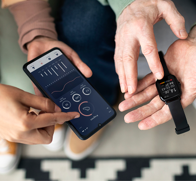 Integration with wearable devices and edge-processing